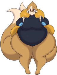 bailey_(dewwydartz) big_breasts breasts dewwydarts dewwydartz female floatzel furry pokémon_(species) pokemon thick_thighs wide_hips