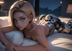 android 18 from dragon ball by nero100