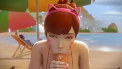 1boy 1boy1girl 1girls 3d 3d_animation :>= animated ass beach big_penis bikini blowjob brown_eyes brown_hair cottontailva cum cum_in_mouth cum_on_face cumshot d.va evilaudio facial fellatio female female_focus fit fit_female hand_on_penis human light-skinned_female light-skinned_male light_skin longer_than_30_seconds looking_at_viewer male male/female oral oral_penetration oral_sex overwatch overwatch_2 partial_male penis petite pov puuguy schoolgirl_d.va sound straight straight_sex veiny_penis video video_game video_game_character video_games