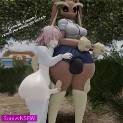 ... 1boy 1futa 3d animated anthro ass ass_bigger_than_head ass_focus astolfo_(fate) balls big_ass big_balls big_breasts big_butt bottomless breasts bubble_ass bubble_butt bulge bulge_through_clothing cellulite curvaceous curvy curvy_figure dat_ass dialogue dumptruck_ass english_text fate_(series) femboy futanari game_freak generation_4_pokemon girly huge_ass humping humping_leg imminent_sex jiggle jiggle_physics jiggling jiggling_ass lagomorph larger_futanari lopunny male nintendo no_sound nude_male nude_male_clothed_futa panties penis penis_physics physics pink_hair pokémon_(species) pokemon pokemon_(species) short_skirt shorter_male skirt small_penis smaller_male sonivvnsfw tagme text thick_thighs thighhighs video voluptuous voluptuous_male