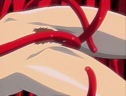 animated nipples pussy rape restrained sex tentacle yoru_ga_kuru