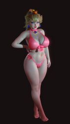 princess peach from mario (series) by nocthis18