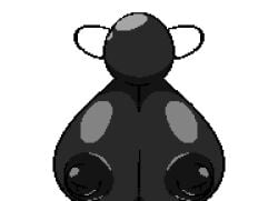 animated areolae artist_request ball_with_hyper_features big_breasts epilepsy_warning fly fly_(the_binding_of_isaac) orb solo_focus the_binding_of_isaac wings