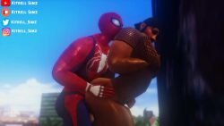 3d animated gay gay_sex kitrell_simz male marvel mp4 original_character peter_parker sound spider-man spider-man_(series) tagme video