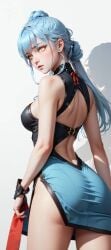 ai_generated aov arena_of_valor big_breasts large_ass large_breasts nude_female yue_(aov)