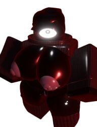 1monster 3d big_breasts cyclops doors_(roblox) fem_seek genderswap_(mtf) heart-shaped_pupils lifted_shirt no_pants ns_redacted pussy roblox roblox_game robloxian seek_(doors) solo sweater