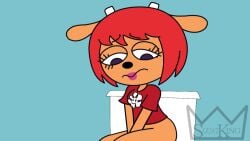 animated bottomless brap bubbly_fart fart fart_noises(sound) feces female furry lammy_lamb parappa_the_rapper scat shit shitting sony_interactive_entertainment sorollos sound squatking tagme toilet toilet_use um_jammer_lammy video wet_fart