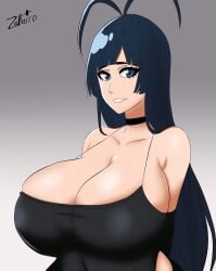 1girls big_breasts bleach bleach:_the_thousand-year_blood_war breast_focus breasts breasts_bigger_than_head choker clothing female female_only fully_clothed genderswap_(mtf) giselle_gewelle huge_breasts long_hair looking_at_viewer rule_63 solo solo_female sternritter tagme voluptuous voluptuous_female za_barro