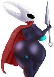 1girls areolae ass big_ass big_breasts black_body breasts ebrije eddiebrije female female_only hollow_knight hornet_(hollow_knight) kage_of_a_deal naked naked_female nipples nude nude_female redraw remake sideboob solo solo_female tagme