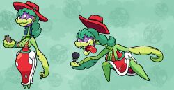 1girls breasts chabble clothing female female_only full_body holding_microphone leaf_arms leaf_hair living_clothes mario_(series) microphone no_eyes pauline piranha_plant plant plant_girl post_transformation smile solo standing super_mario_odyssey transformation