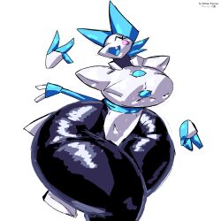 2023 3_fingers anthro ass big_breasts big_butt biped breasts clothed clothing darkner deltarune digital_media_(artwork) felid feline female fingers hi_res huge_breasts huge_butt huge_hips huge_thighs hyper hyper_butt hyper_hips hyper_thighs machine mammal robot rohan_furries simple_background smile solo tasque_manager_(deltarune) thick_thighs undertale_(series) wide_hips