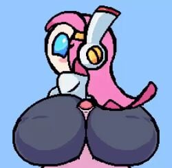 1boy1girl animated ass assjob big_ass big_butt buttjob covered_buttjob erection hot_dogging huge_ass huge_butt jiggle kirby_(series) kirby_planet_robobot kirby_star_allies nintendo penis_between_ass penis_on_ass susanna_patrya_haltmann susie_(kirby) wonster-chan