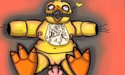 animatronics anthro beak feet_focus five_nights_at_freddy's fnaf heart large_breasts nipples no_hands penetration pussy_penetration rolling_eyes wires withered_chica