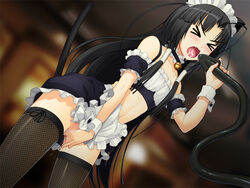 cg eroge maid nekomimi nitroplus masturbation stockings sumaga tagme