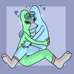 anal_sex blush gay hulu kissing korvo korvo_opposites male_only naked non-human socks_only solar_opposites tagme tagme_(artist) terry terry_opposites toony yaoi