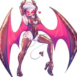 1girls breasts demon_girl female_only friday_night_funkin monpopo358 sarvente sarvente_(dokki.doodlez) sarvente_(friday_night_funkin) succubus tagme thighs