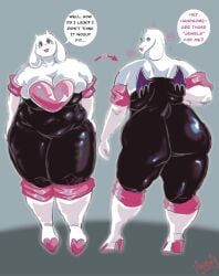 2023 anthro anthro_only back_view bbw big_ass big_breasts big_butt big_hips chubby chubby_belly chubby_female color cosplay eyelashes fat_ass fat_butt fat_thighs front_view furry goat goat_ears goat_girl goat_horns high_heels huge_ass huge_breasts huge_butt large_ass large_breasts large_butt latex latex_suit makeup mature_female milf mind_control moessins mommy mother older_female rouge_the_bat_(cosplay) simple_background sonic_(series) tail thick thick_ass thick_hips thick_thighs toriel undertale undertale_(series) voluptuous voluptuous_female