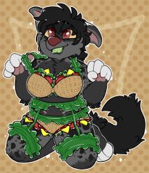 1boy anthro burger_lingerie clothing fur furry original