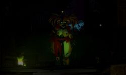 1girls 3d baby_(fnafsl) big_thighs circus_baby circus_baby_(fnaf) clown clussy exposed_breasts female five_nights_at_freddy's garry's_mod green_eyes nipples presenting scrap_baby scrap_baby_(cosmic_trance) scrap_baby_(fnaf) solo tagme