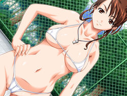 bikini cg complets mizugi mousugu_natsuyasumi oppai smug tagme white_bikini