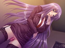 censored cg eroge game_cg ino nise_kyouso nomad_(publisher) school_uniform tagme takatsu_miki vibrator