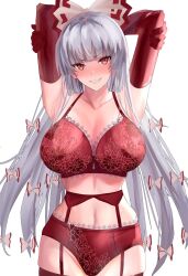 fujiwara no mokou from touhou by enmimontoria