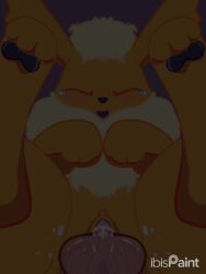 animated blush blushing canine_penis cum cum_in_pussy cumshot eeveelution female female_penetrated feral flareon habalirojo hisuian_zoroark male male/female mp4 no_humans orange_fur pawpads paws pleasure_face pokémon_(species) pokemon pokemon_(species) sex sound tagme tears toe_curl vaginal_penetration video watermark zoroark