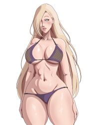 1girls big_breasts blonde_hair blue_eyes boruto:_naruto_next_generations bra breasts child_bearing_hips cowboy_shot curvy earring female female_only fit fit_female hourglass_figure ino_yamanaka large_breasts lingerie lipstick long_hair looking_at_viewer makeup mature mature_female mesh milf mother naruto naruto_(series) panties smile solo solo_female solo_focus wanderagro893 wide_hips wife