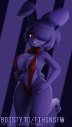 1girls 3d 3d_(artwork) anthro anthro_only big_breasts bikini bonfie bonfie_(cryptia) bonnie_(cally3d) bonnie_(fnaf) breasts cally3d clazzey cryptiacurves curvy fazclaire's_nightclub female female_only five_nights_at_freddy's fnaf fredina's_nightclub furry furry_only hi_res hourglass_figure one_eye_obstructed pths purple_fur scottgames solo solo_female solo_focus swimwear voluptuous wide_hips