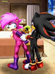 shadow the hedgehog from sonic (series) by bbmbbf