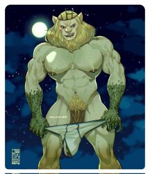 2023 
 abs adventure_time anthro barazoku biceps big_bulge big_muscles big_penis body_hair border bulge cartoon_network clothed clothing cloud crown erection erection_under_clothing felid full_moon fur gay genitals grey_border happy_trail headgear hi_res humanoid_genitalia humanoid_penis jezz_mons_nsfw lion long_penis looking_at_viewer male male_only mammal mane moon muscular muscular_anthro muscular_male navel nipples outside pantherine partially_clothed pecs penis pubes serratus sky smile solo standing star starry_sky thick_penis thick_thighs topless topless_anthro topless_male tuft underwear underwear_down underwear_only vampire vampire_king vein