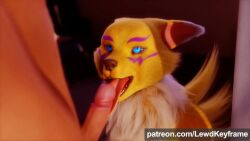 16:9 3d 3d_(artwork) 3d_animation animated anthro bandai_namco blender_(software) blender_cycles canid digimon digimon_(species) digiphilia digital_media_(artwork) duo fellatio female genitals human human_on_anthro humanoid humqn(frmi) interspecies lewdkeyframe licking male male/female mammal no_sound oral oral_only penile penis penis_lick penis_on_tongue renamon renamon_(lewdkeyframe) sex short_playtime tagme text tongue tongue_out tongue_out_blowjob url video widescreen