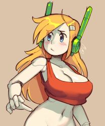 cave_story clothed confused_look curly_brace humanoid no_panties robot robot_girl robot_humanoid wamudraws