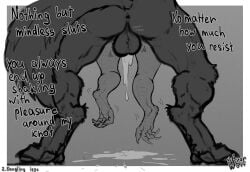 absurd_res alpha_male ambiguous_gender anthro anus argonian ass bethesda_softworks bodily_fluids canid canine carrying_another cum cum_inside cum_pool dangling_legs degradation dirty_talk dripping duo forced gay genital_fluids genitals hi_res knotting leaking_cum low-angle_view male mammal mind_break paws penis precum precum_drip rape rear_view scalie sex shaking_legs skyrim skyrim_werewolf standing text the_elder_scrolls until_they_like_it verbal verbal_abuse verbal_domination vyarwolf were werecanid werecanine werewolf yaoi