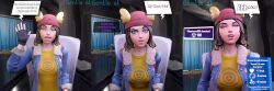 female fortnite gentlecat giantess giantess_growth growth growth_sequence skye_(fortnite) tagme