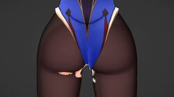 1girls 3d 3d_(artwork) 3d_animation animated ass big_ass big_butt black_hair blue_eyes blue_hair bodysuit bouncing_ass bouncing_butt female female_only genshin_impact harkeyo huge_ass huge_butt jiggle_physics jiggling_ass large_ass long_hair mona_(genshin_impact) physics thick_ass thick_thighs wide_hips