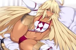 female female_only fully_clothed harpy lindaroze monster_girl monster_musume_no_iru_nichijou papi's_mother_(monster_musume)