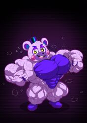 bodybuilder crimsonrabbit furry male male_only muscles muscular muscular_arms muscular_male muscular_thighs shortstack