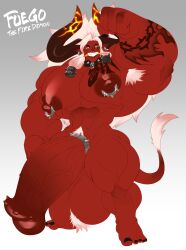 balls blackheart_xi demon furry hyper hyper_balls hyper_cock hyper_genitalia hyper_penis hyper_testicles male male_only muscles muscular muscular_arms muscular_male muscular_thighs penis testicles