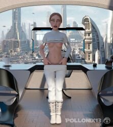 padme amidala from attack of the clones by airress3d (3d-modeller)