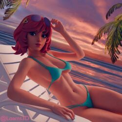 skye (fortnite) from epic games by loams3d