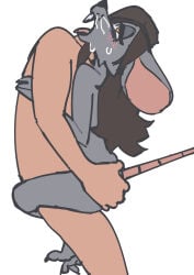2026 absurd_res anthro anthro_penetrated biped blush butt claws digital_drawing_(artwork) digital_media_(artwork) duo feet female female_on_human female_penetrated fingers fur hair hi_res human human_on_anthro human_penetrating human_penetrating_anthro human_penetrating_female interspecies male male/female male_on_anthro male_penetrating male_penetrating_anthro male_penetrating_female mammal mouse murid murine nude nude_anthro nude_female nude_human nude_male penetration ratricia_(el-k) rodent sex simple_background standing tail teeth the_shitposter_2069 toes tongue