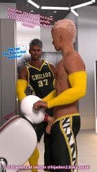 3boys bondage dominant_male hijaden human_penis male muscular objectification penis submissive_male