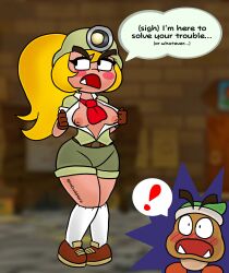 goomba from mario (series) by itsduskhere
