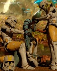 332nd company from clone wars by airress3d (3d-modeller)
