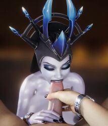 3d 3d_animation ai_animation ai_generated ai_video big_cock big_penis black_nails blowjob blue_eyes breasts breasts_out cock epic_games eyeshadow fellatio female fingernails fortnite glowing_eyes goth goth_girl headgear headwear headwear_only huge_breasts human human_male ice_queen_(fortnite) large_breasts light-skinned_male light_skin lipstick makeup male male/female male_pov nail_polish naked naked_female naked_male no_sound nude nude_female nude_male oral oral_sex penis pov pov_crotch pov_eye_contact pov_hands queen sonicfreak sonicfreakai video