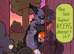 fan character from warriors (book series) by freckledcoat