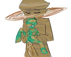 2boys completely_nude cum imminent_anal imminent_penetration kikychfangirl penis saturn_(solarballs) solarballs titan_(solarballs)
