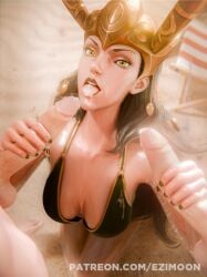 1girl1boy 1girls 3d 3d_render bitch black_hair blowjob blowjob_face breasts breasts_out cozy cum cum_in_mouth cum_inside cum_on_breasts cumshot curvy curvy_female cute ezimoon female female_on_top goth goth_girl green_eyes handjob handjobhandjob_while_sucking hardcore hardcore_blowjob hot innocent_expression intense_orgasm lady_loki lady_loki_(marvel_rivals) light-skinned_female light-skinned_male light_skin loki_(marvel) male marvel marvel_rivals no_bra no_clothes no_panties no_pants red_eyes red_lipstick render rule_63 sex sexy_pose thick_ass thick_thighs video_games