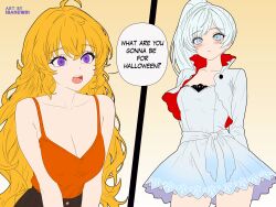 weiss schnee from rwby by ibanews1